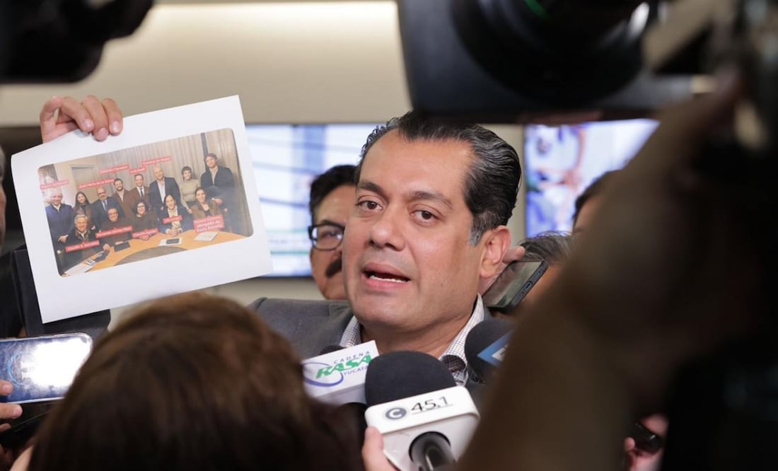 Gutiérrez Luna acusa “campaña negra” contra su esposa por caso “Dato Protegido”