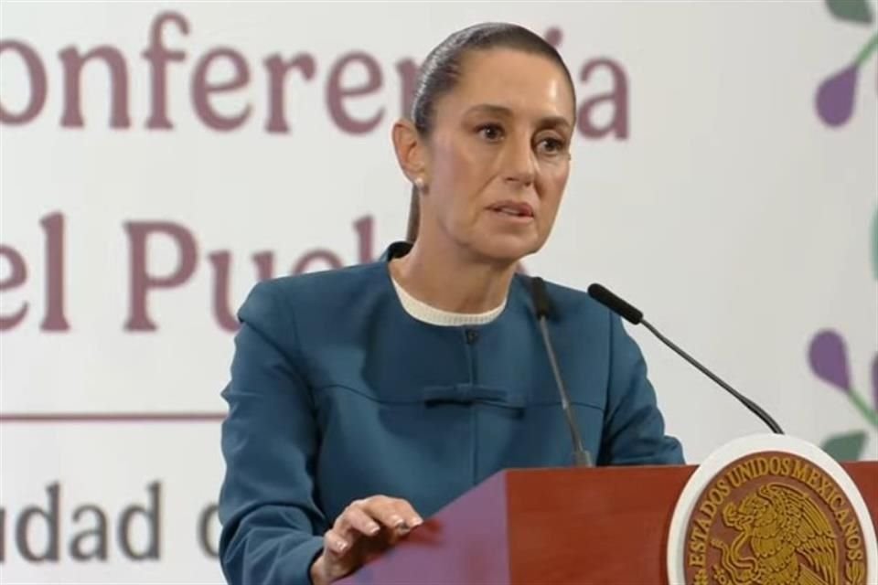 Sheinbaum revira a EU: “No han pedido entrega de ningún político”