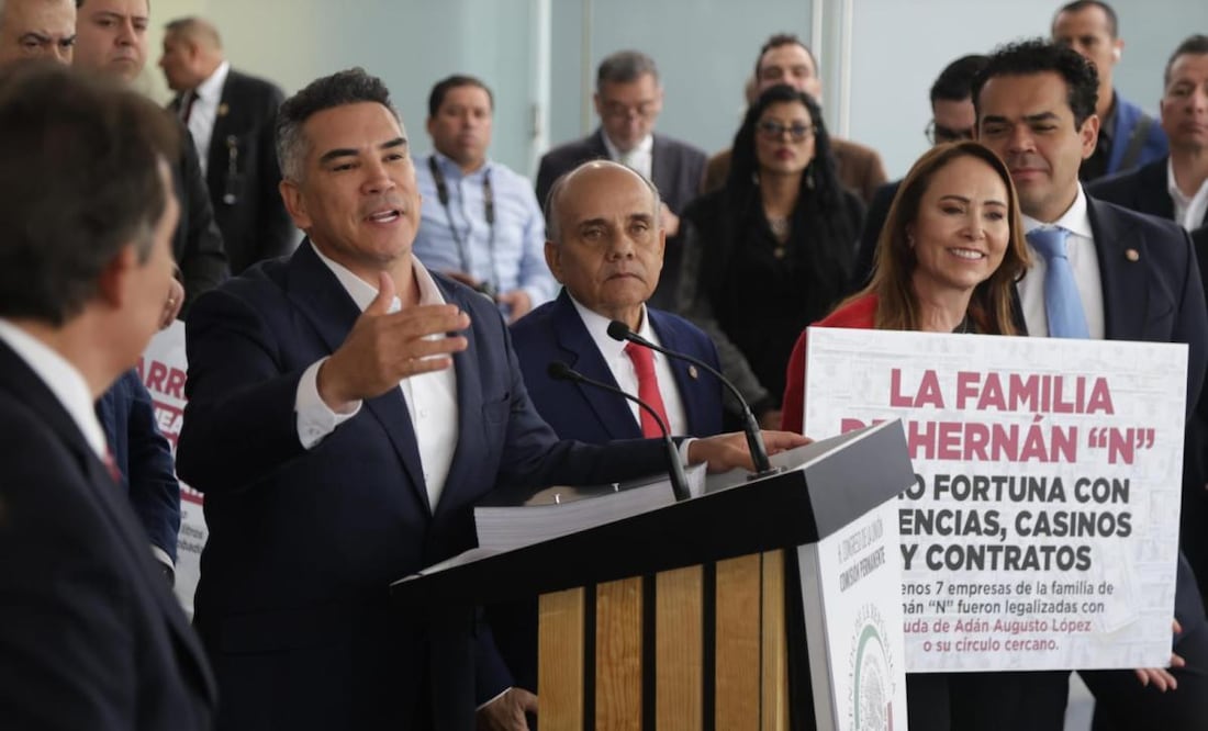 “El PRI se va con todo”: denuncia penal contra AMLO, Andy, Adán Augusto y cinco gobernadores de Morena