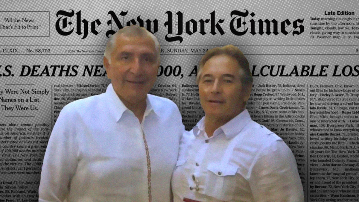 Escándalo de Adán Augusto y Bermúdez Requena llega a la portada de The New York Times