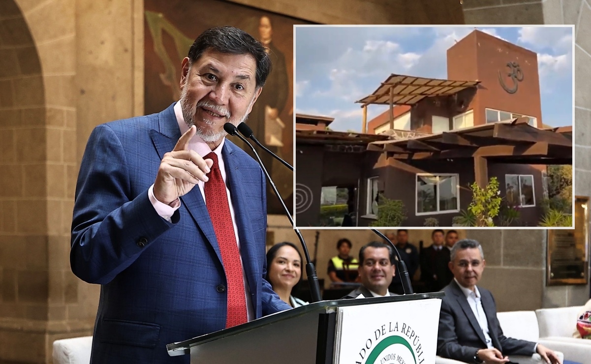 Exhiben casa de 12 mdp de Fernández Noroña; senador confirma compra y asegura pagarla a crédito