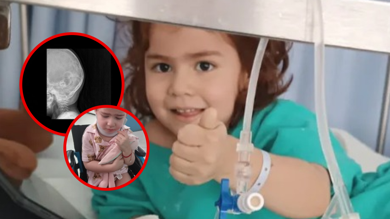 Niña de 4 años lucha contra un cáncer agresivo y su madre denuncia negligencia médica