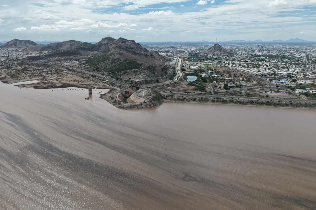 Sorprende la presa Abelardo L. Rodríguez: vuelve a captar agua tras años seca