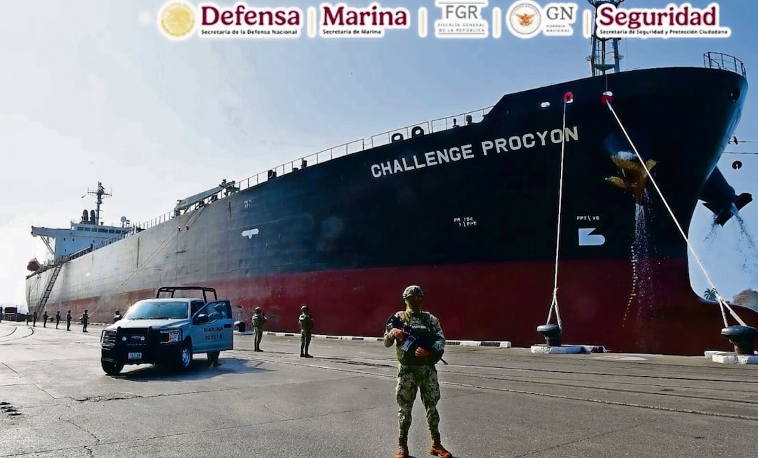 Buques huachicoleros también traían armas para cárteles del narco