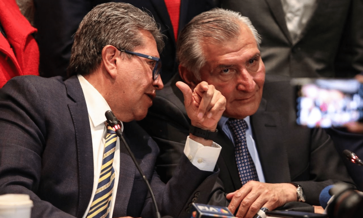 Adán Augusto y Monreal negocian pacto para aferrarse a la coordinación en el Congreso