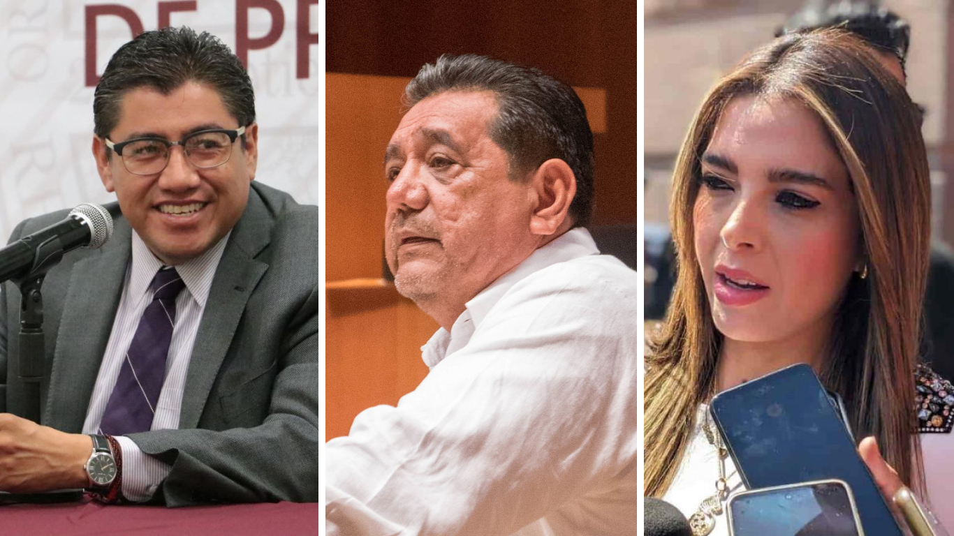 Salgado, Monreal y Gallardo se saltan reforma antinepotismo de Sheinbaum