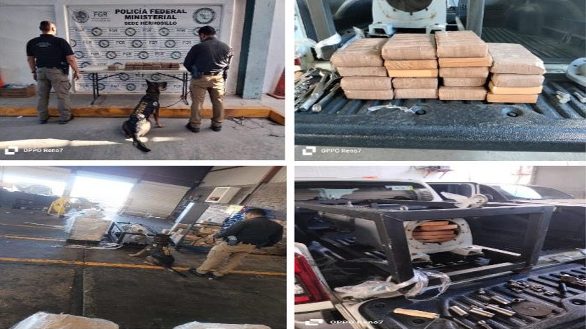 Cae cargamento con 20 kilos de cocaína en paquetería de Hermosillo