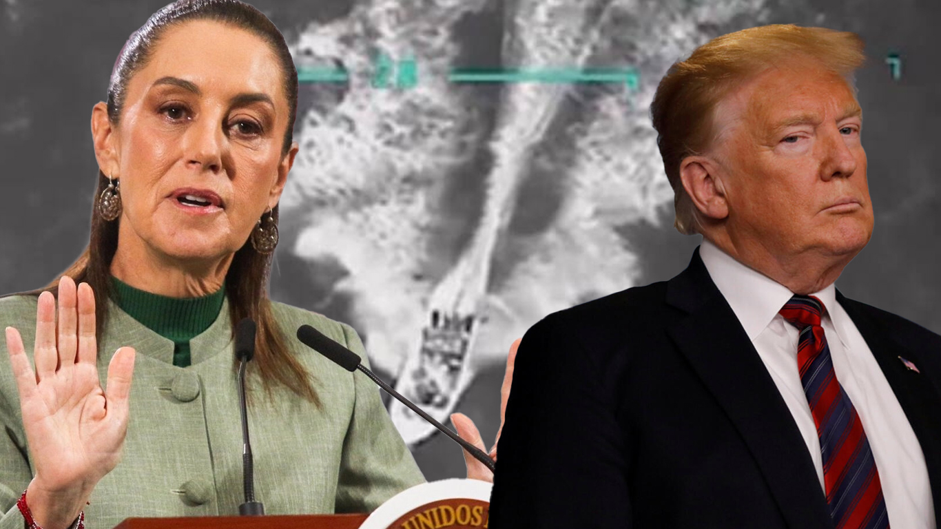 Trump le da un golpe al AIFA tras críticas de Sheinbaum por ataques a lanchas