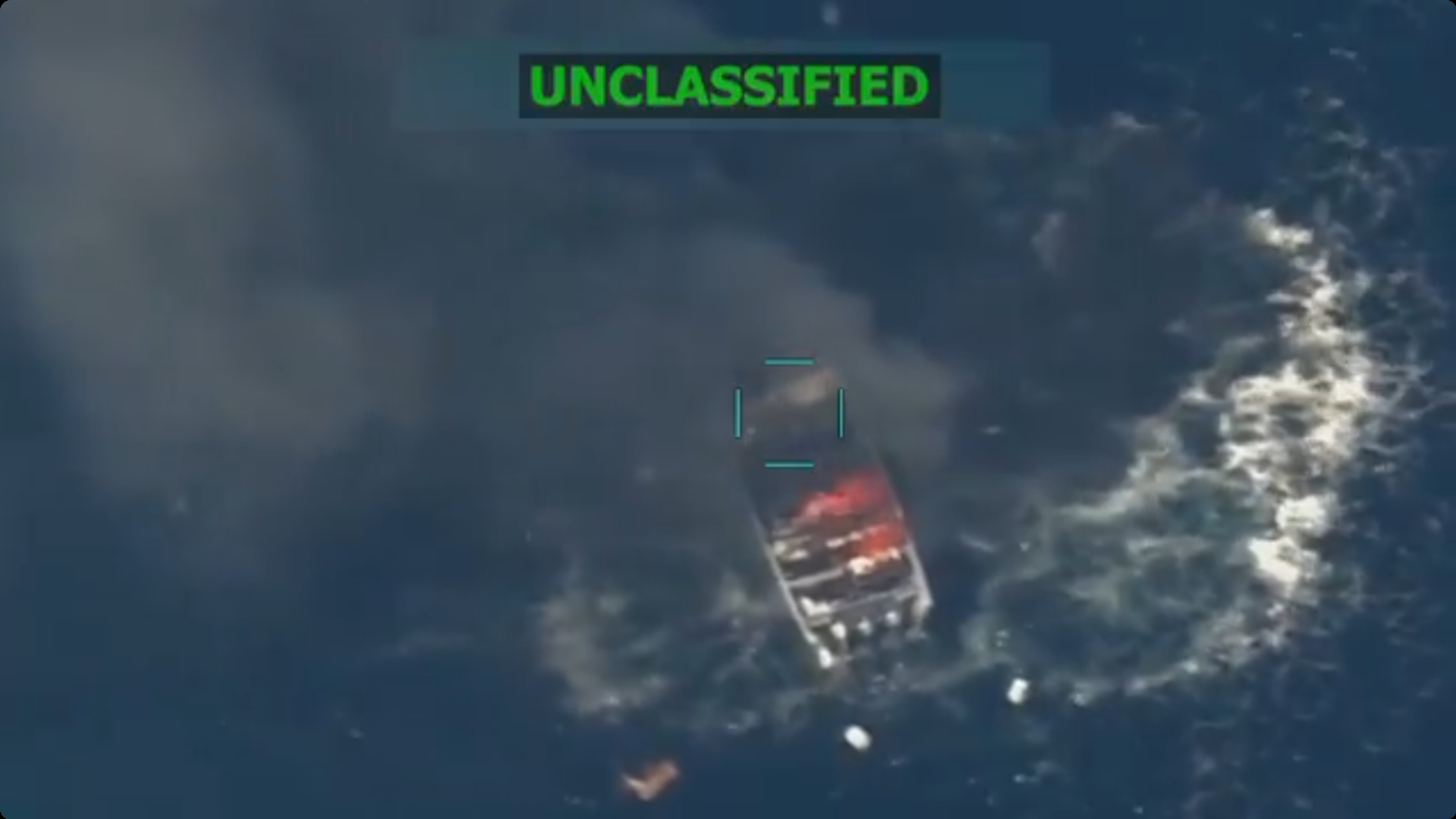 Estados Unidos derriba otra narcolancha tras críticas de Sheinbaum: van 61 muertos