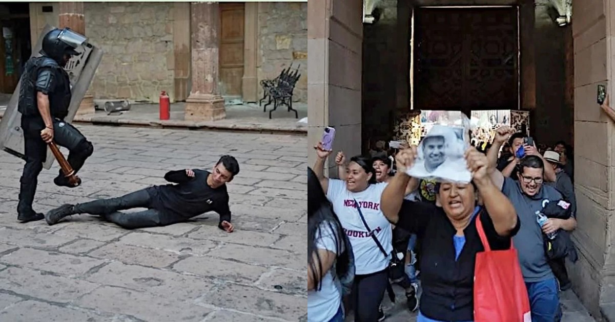 Gritos, destrozos y exigencia de renuncia tras asesinato del Alcalde de Uruapan