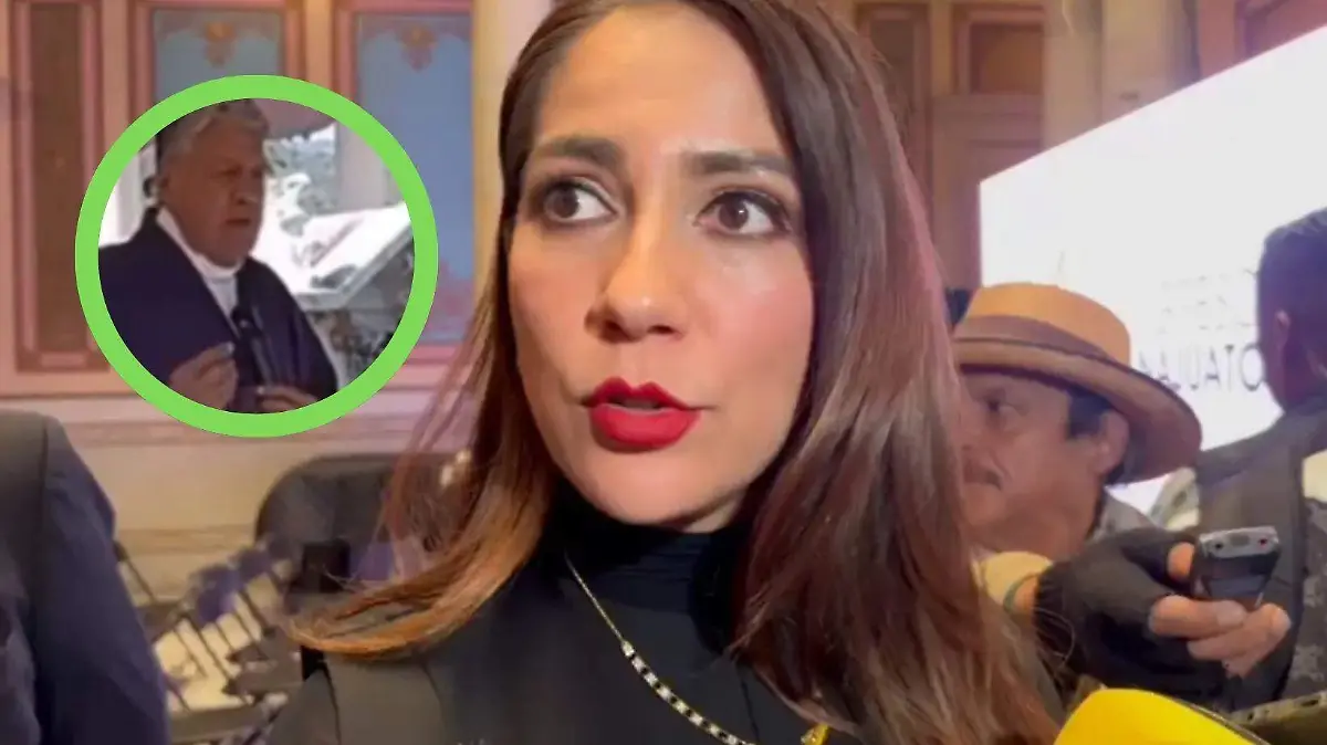 ‘Le voy a partir la madre’, sacerdote amenaza a gobernadora de Guanajuato