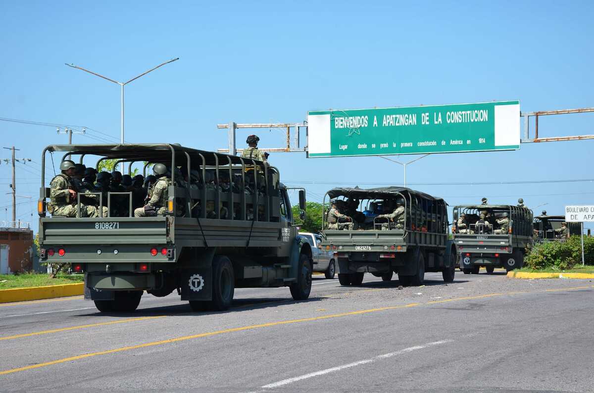 Llegan miles de militares a Michoacán para reforzar nuevo plan contra el crimen