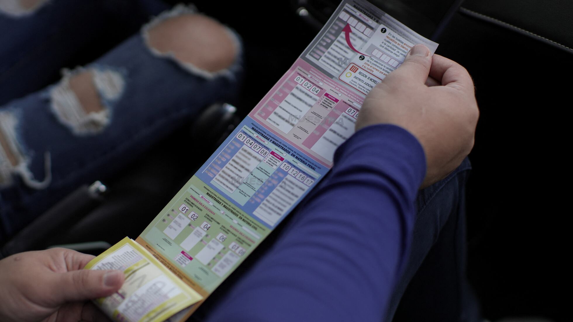 Fiscales piden castigar uso de acordeones en elecciones judiciales