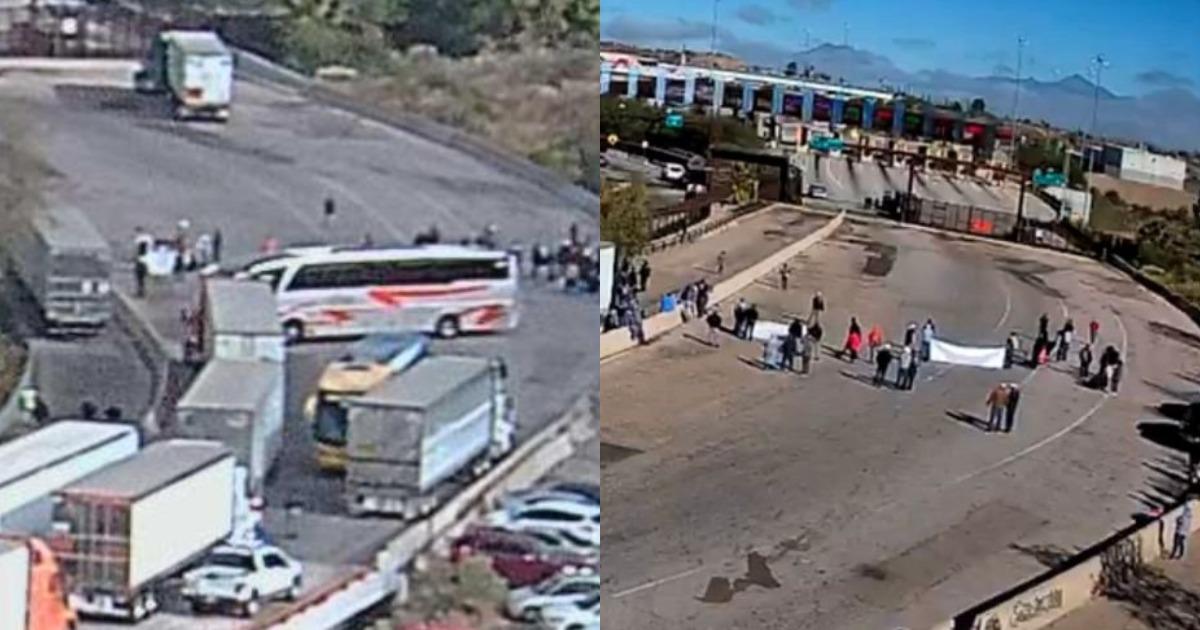 Productores sinaloenses invaden y bloquean aduana de Sonora