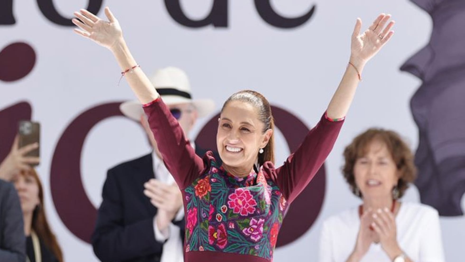 Claudia Sheinbaum llena el Zócalo y lanza mensaje de respaldo a la Cuarta Transformación