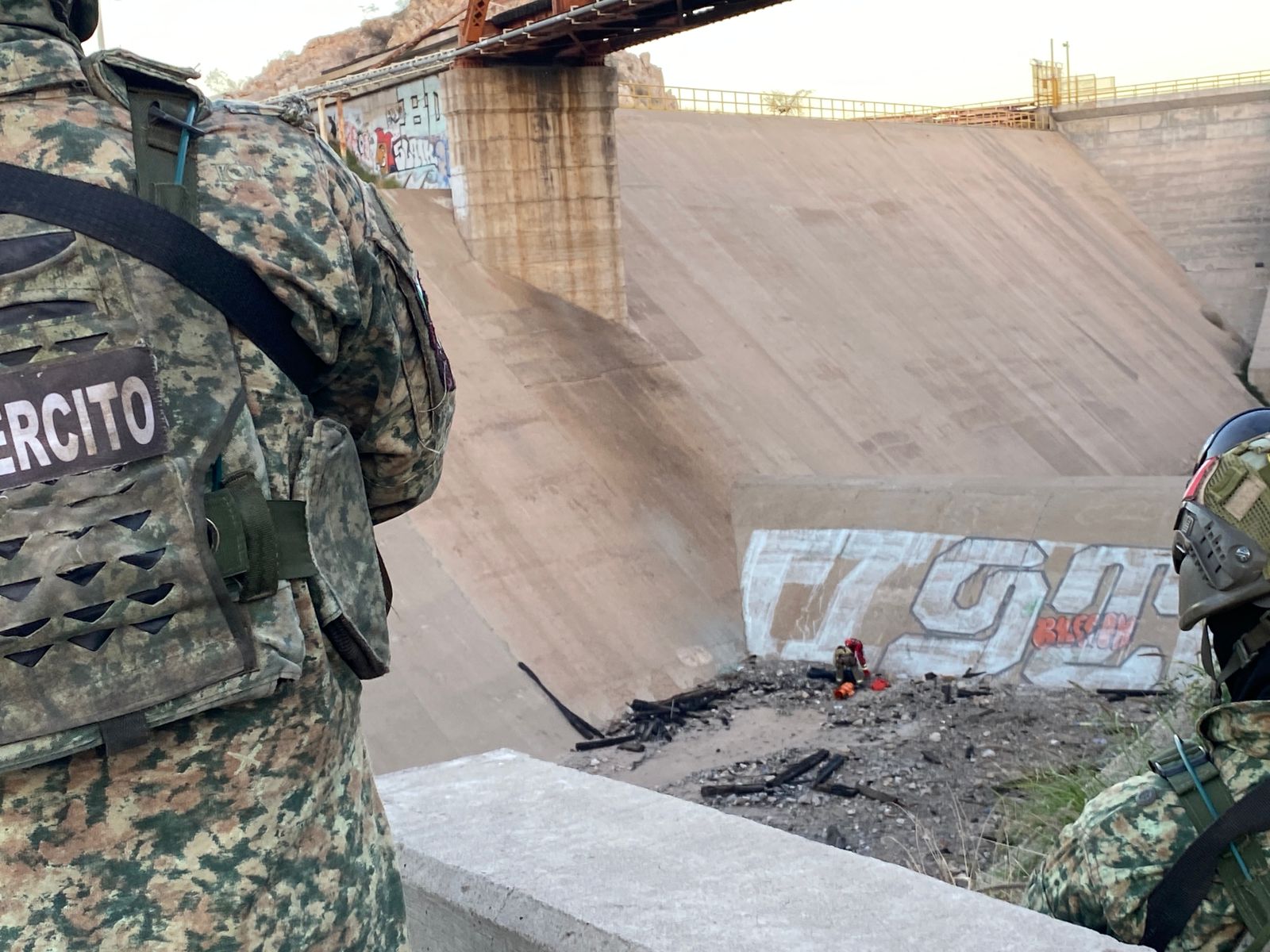 Hallan cuerpo sin vida en el vertedero de la presa Abelardo L. Rodríguez