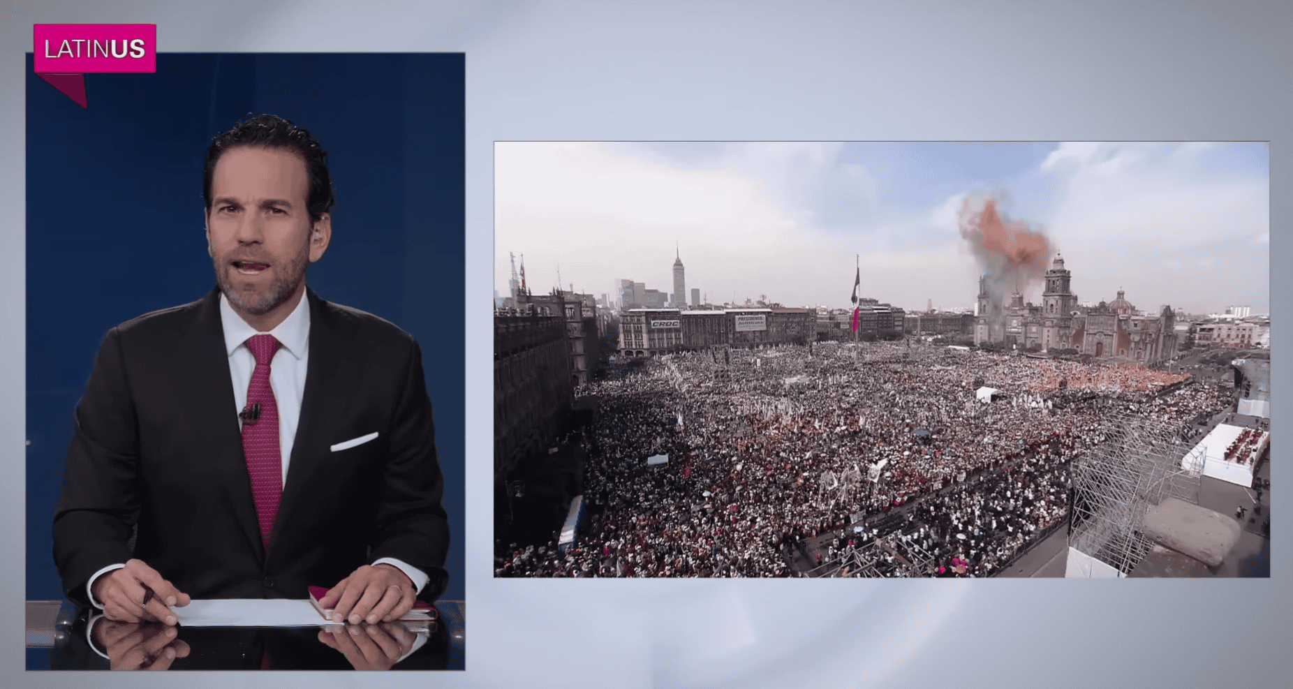 Loret exhibe el “acarreo digital” de Morena para llenar el Zócalo