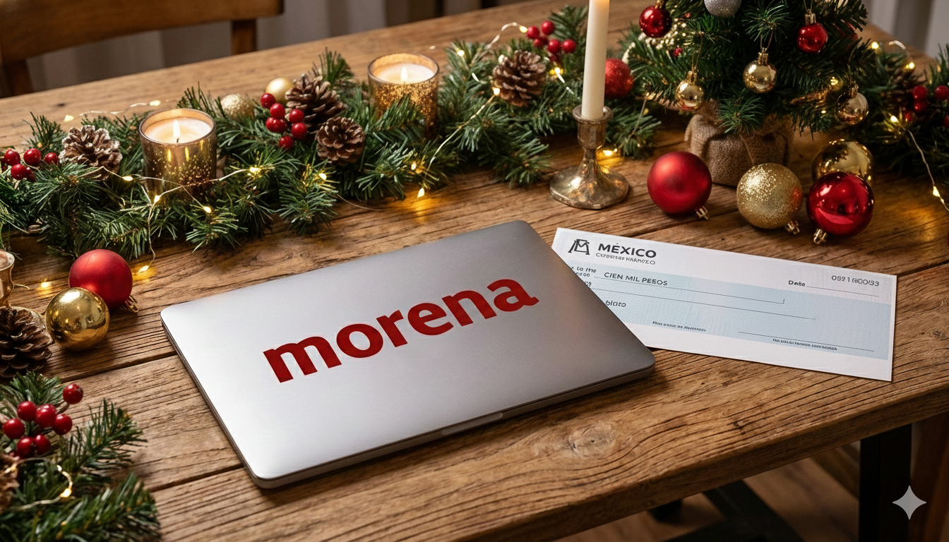 Diputados de Morena reciben MacBooks de 19 mil y cheques de más de 100 mil pesos en cierre de sesiones