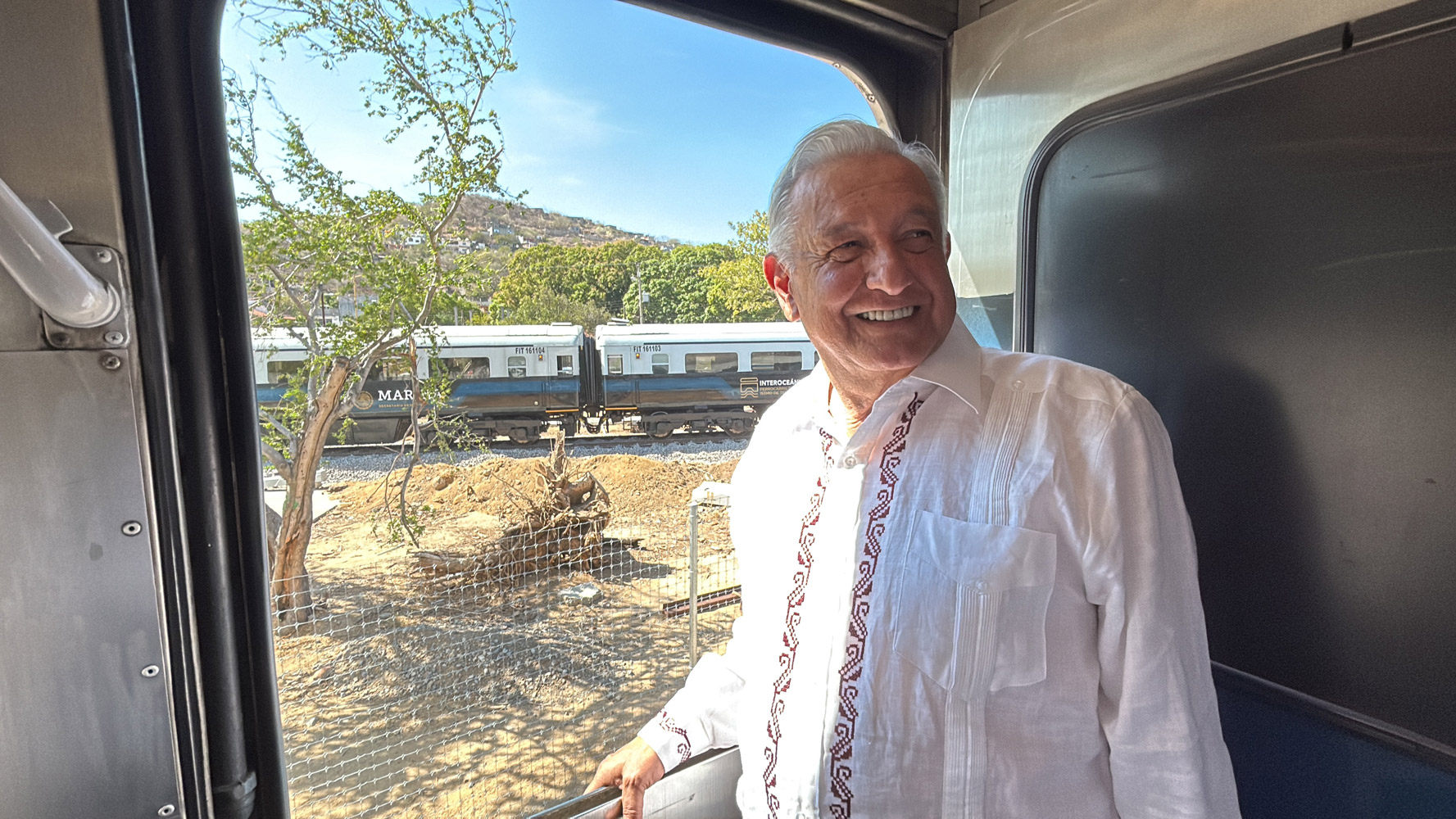 Gonzalo “Bobby” López Beltrán supervisó obra del Tren Interoceánico que dejó 13 muertos