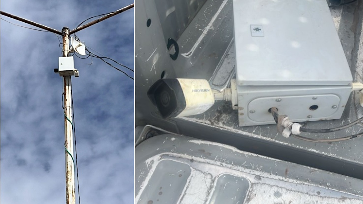 Marina detiene a 15 presuntos delincuentes y desmantela red de cámaras ilegales en Sonora