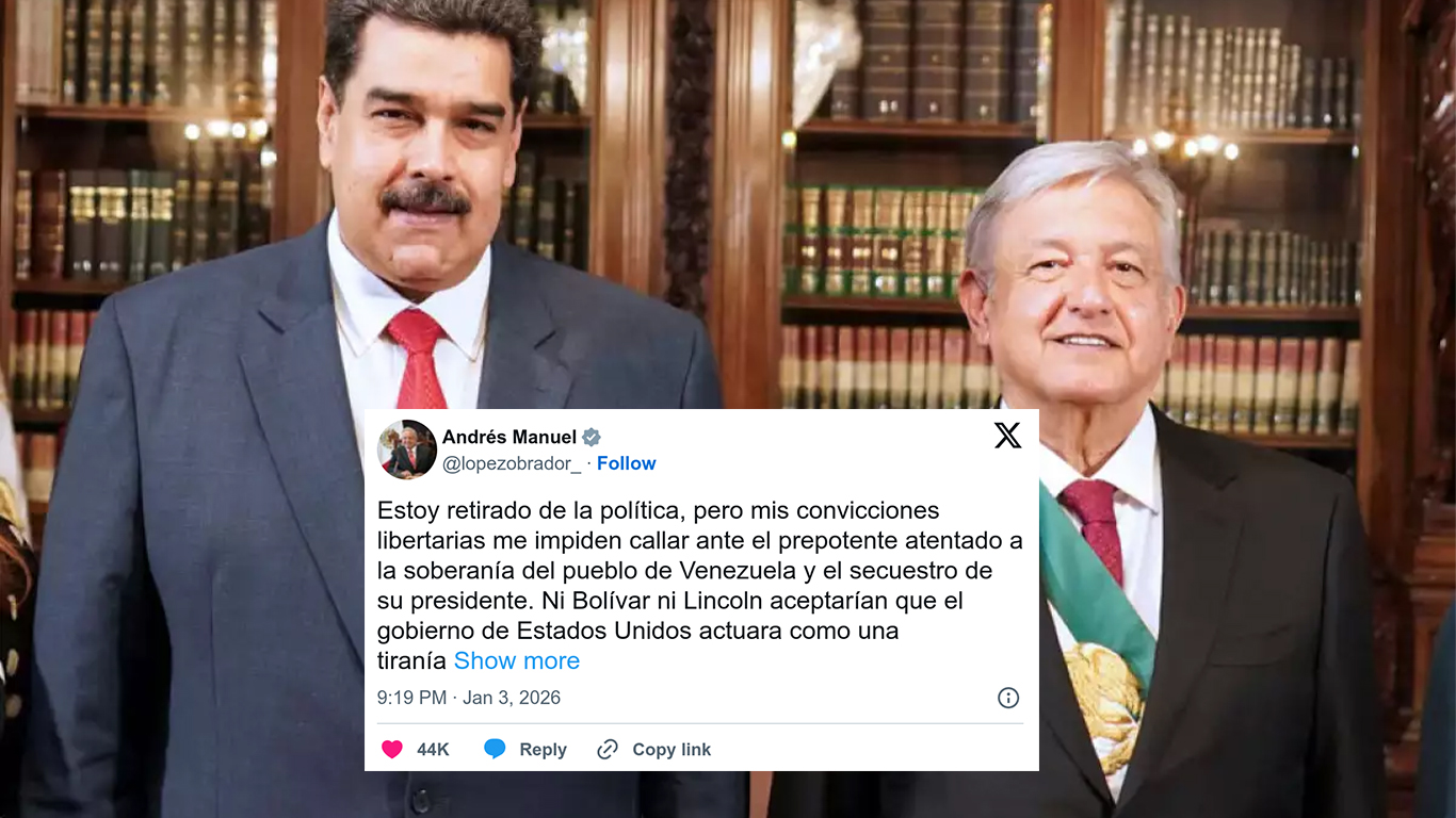 “Por ahora no le mando un abrazo”: López Obrador rompe el silencio y arremete contra Trump por captura de Maduro