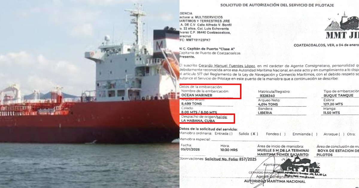 Sheinbaum envió combustible a Cuba como “regalo de Navidad” y arrancó 2026 con otro cargamento