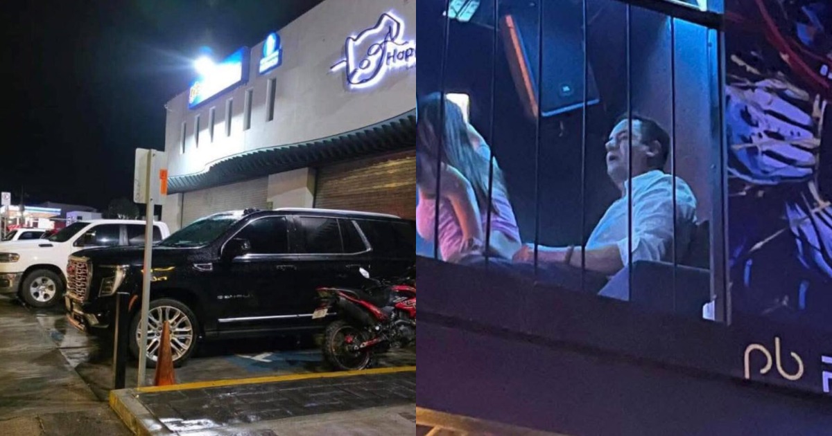 Andaba de cariñoso: exhiben a alcalde morenista en bar de Irapuato