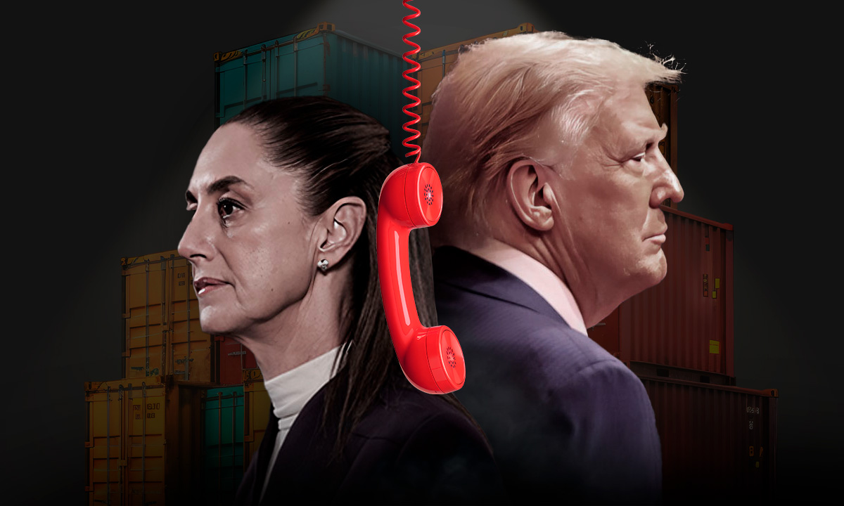 Trump presume llamada “extremadamente buena” con Claudia Sheinbaum