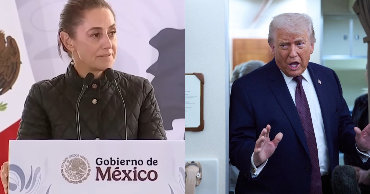 Trump afirma que pidió a Sheinbaum frenar petróleo a Cuba y celebra que México cumpliera