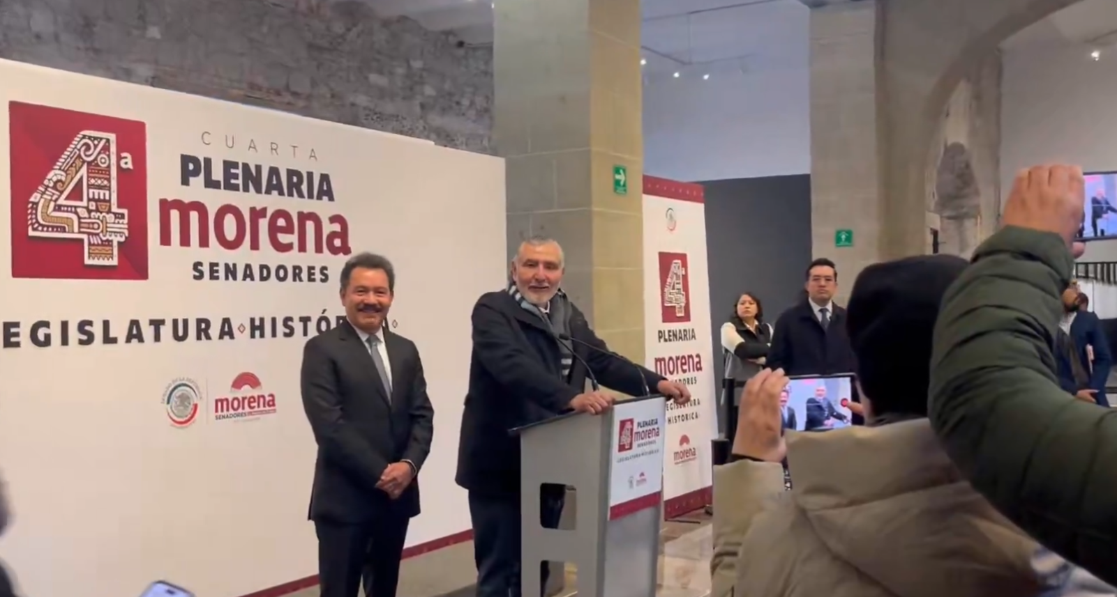 Adán Augusto deja el Senado para operar Morena hacia 2027