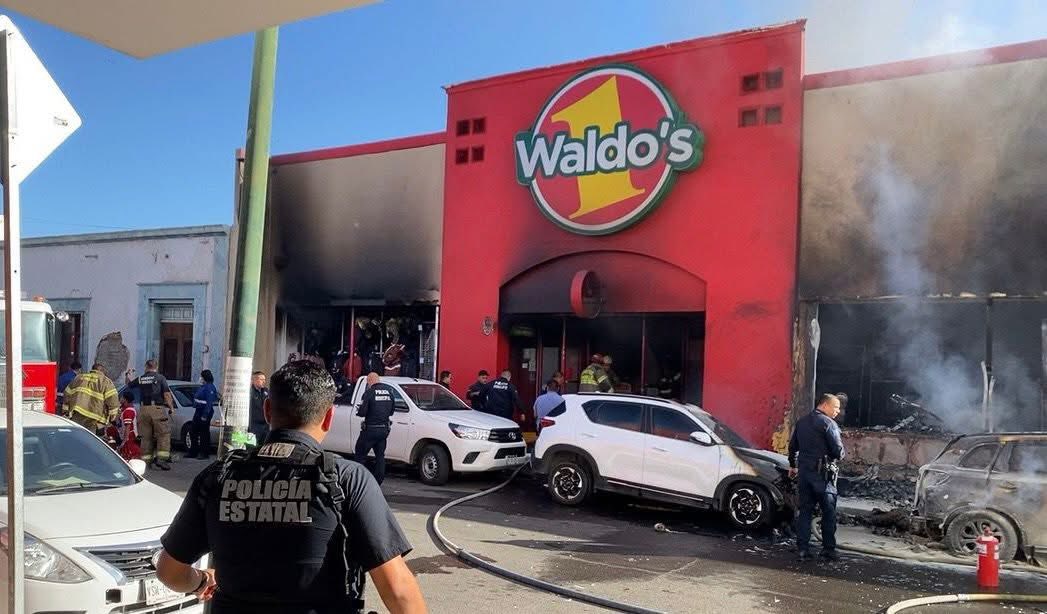 Avanza proceso por incendio en Waldo’s Hermosillo: vinculan a dos y FGR atrae el caso