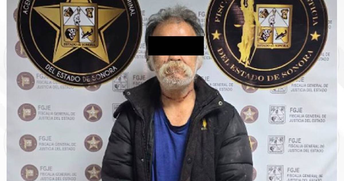 Detienen a hombre por feminicidio de su madre en Nogales