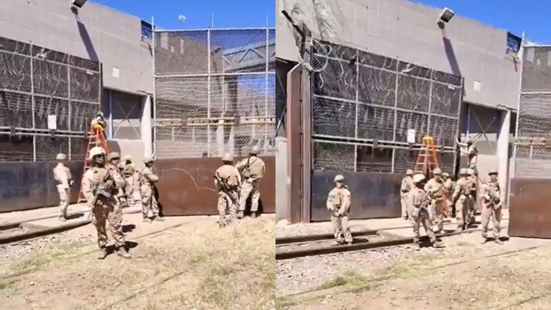 Reportan ingreso de militares de Estados Unidos a territorio mexicano en Nogales