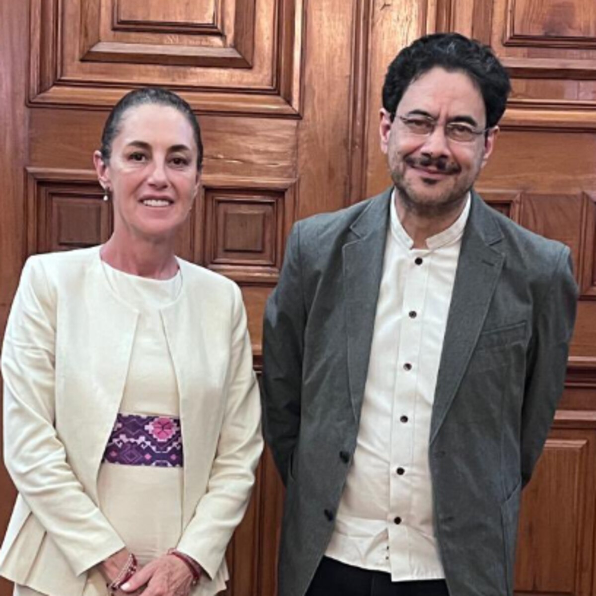 Cepeda se reúne con Sheinbaum en Palacio mientras crecen versiones de apoyo político