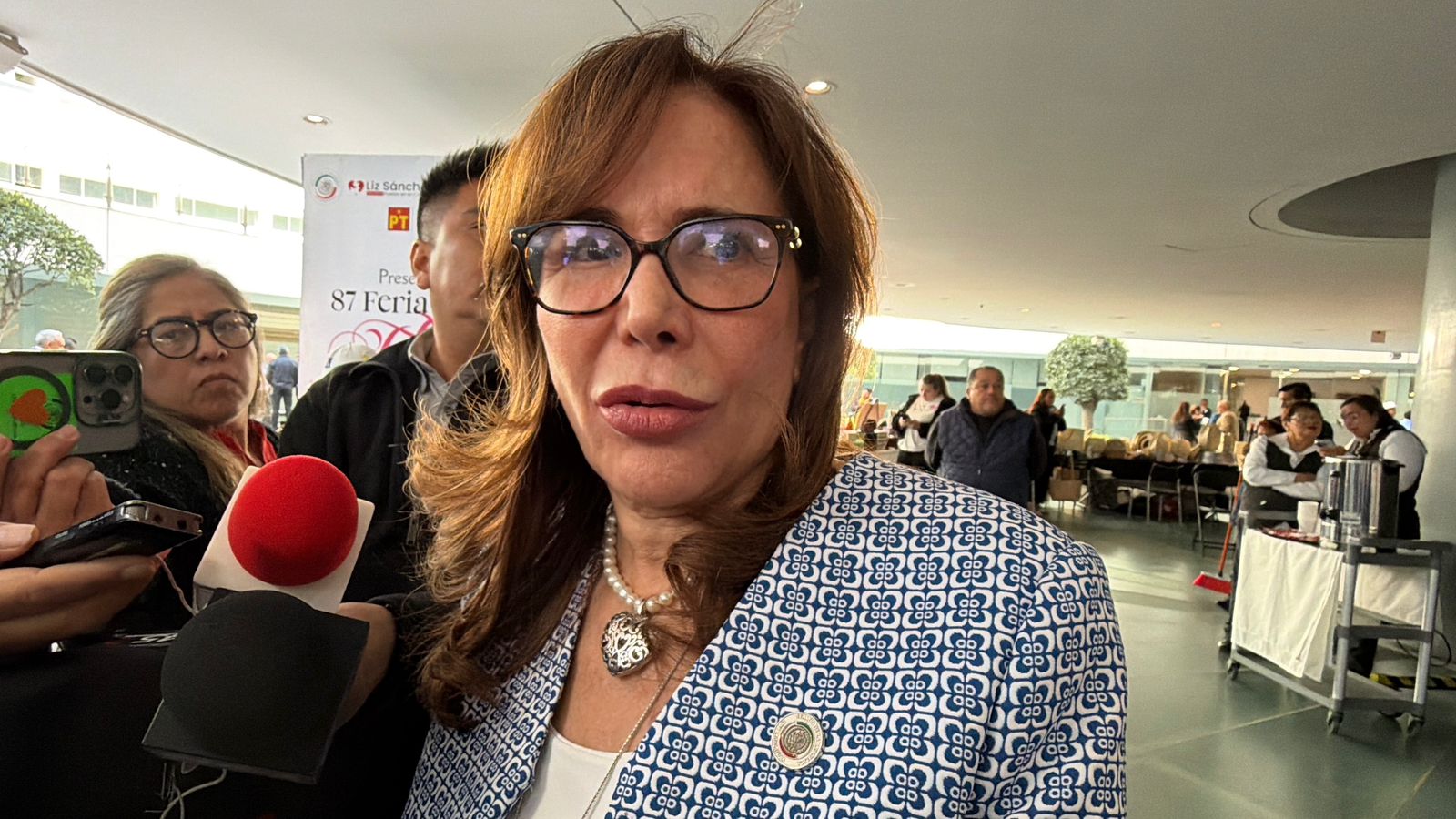 Señalan a Yeidckol Polevnsky por contratar familiares en el Senado